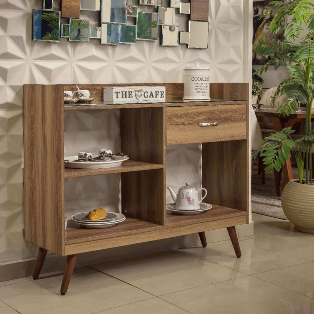Wooden buffet 120×40×100 cm - Brown
